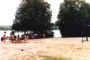 Public beach in Nominingue
